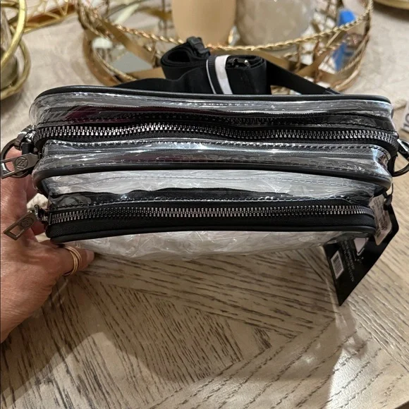 Clear Black Trim Bag/Stadium Bag 💝 - Picture 4 of 6